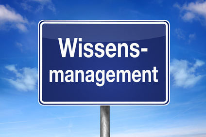 Schild Wissensmanagement