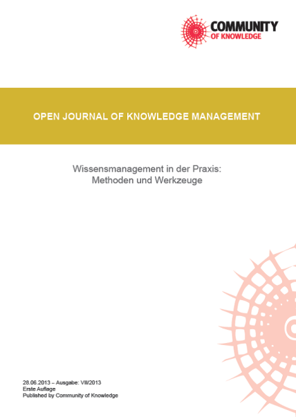 Open Journal of Knowledge Management VII